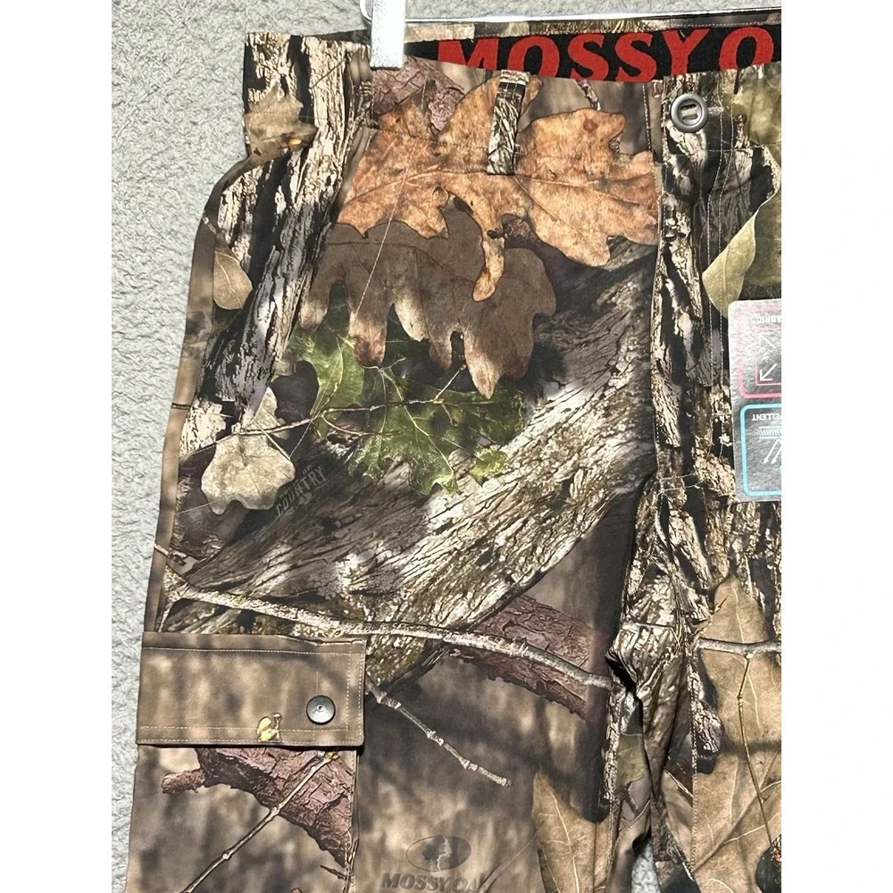 Mens Mossy Oak Break Up Country Camouflage Cargo Baggy Pants Size M 37X32.5 NWT